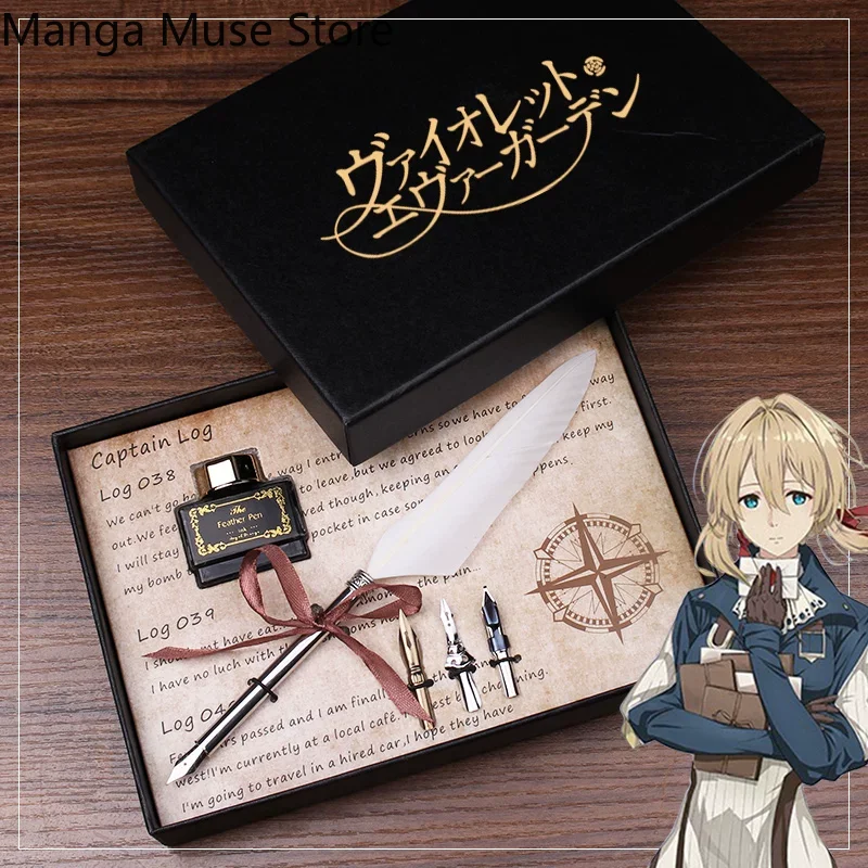 Vintage Collectible Pens - Violet Evergarden Violet Cosplay Vintage Kalem