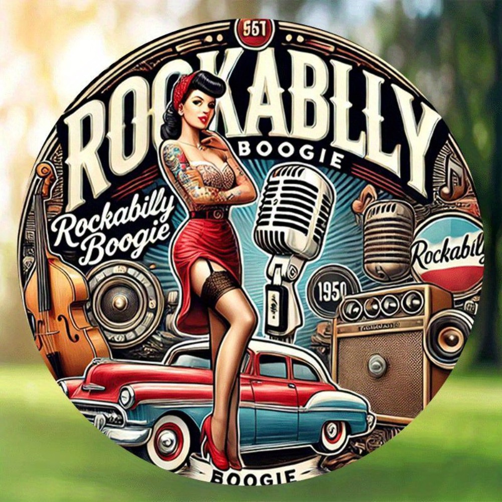 Retro 'Rock and Roll Heat' Met - Vintage Collectible Plates incelemesi ve fiyatı