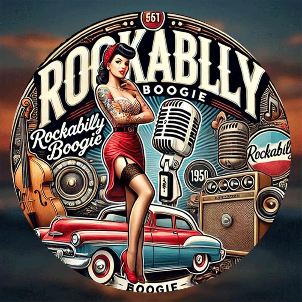 Retro 'Rock and Roll Heat' Met - Vintage Collectible Plates incelemesi ve fiyatı