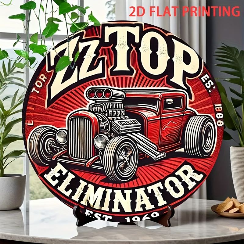 2D Düz, 1 adet ZZ Top Eliminat - Vintage Collectible Plates incelemesi ve fiyatı