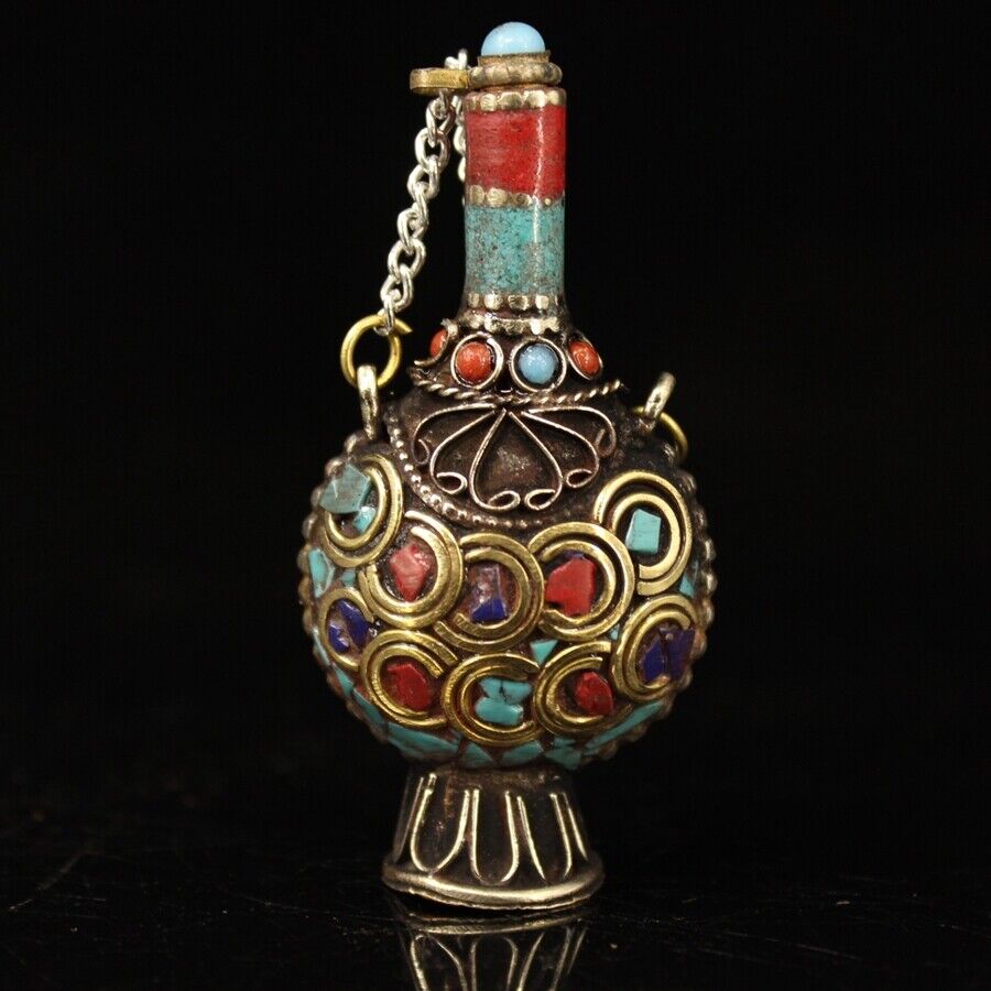 Koleksiyon Çin pirinç işlemeli - Vintage Collectible Bottles incelemesi ve fiyatı