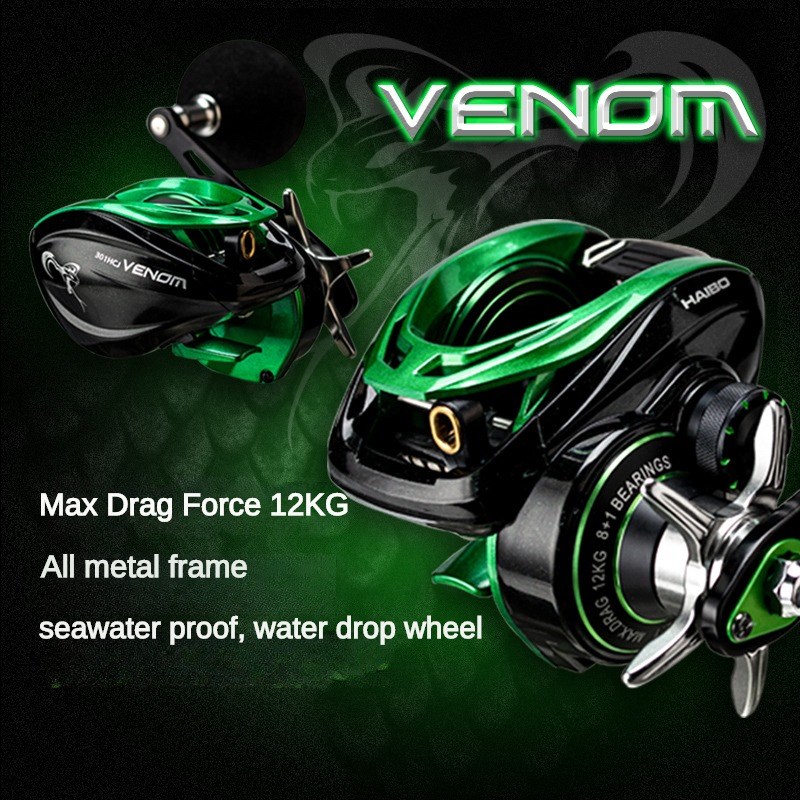 HAIBO VENOM anti-tuzlu su balı - Developing Tank Reel incelemesi ve fiyatı
