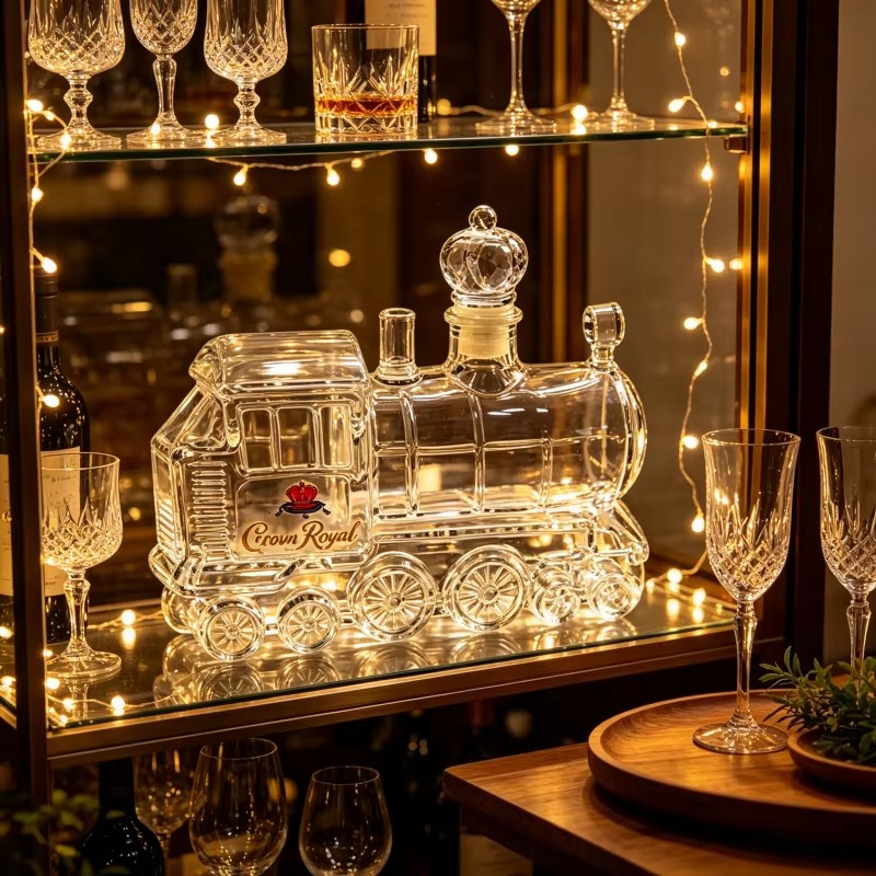 Eski Model Buharlı Tren Tasarı - Vintage Collectible Liquor Bottles incelemesi ve fiyatı