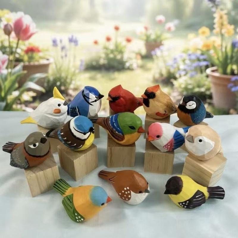 Sevimli El Yapımı Ahşap Kuş Fi - Vintage Collectibles Store incelemesi ve fiyatı