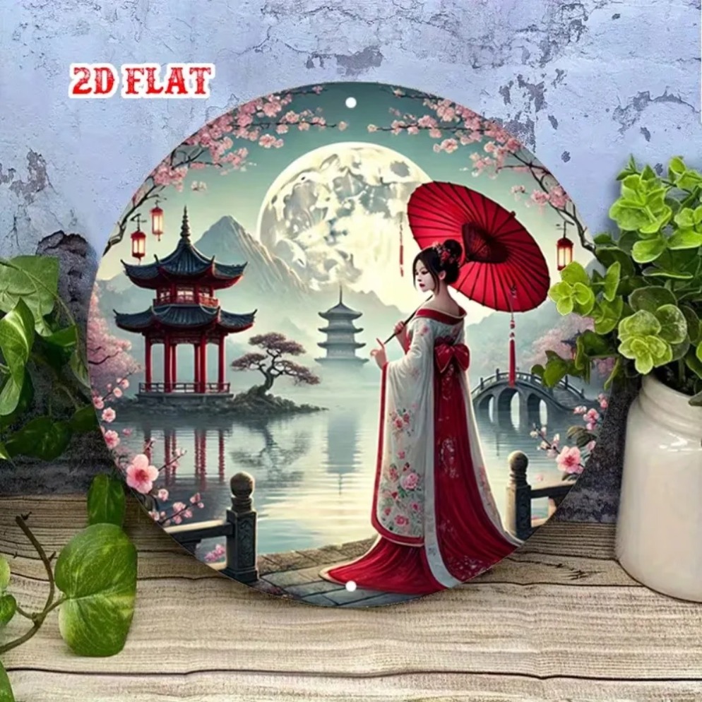 Vintage Japon Sakura ve Doluna - Vintage Collectible Plates incelemesi ve fiyatı