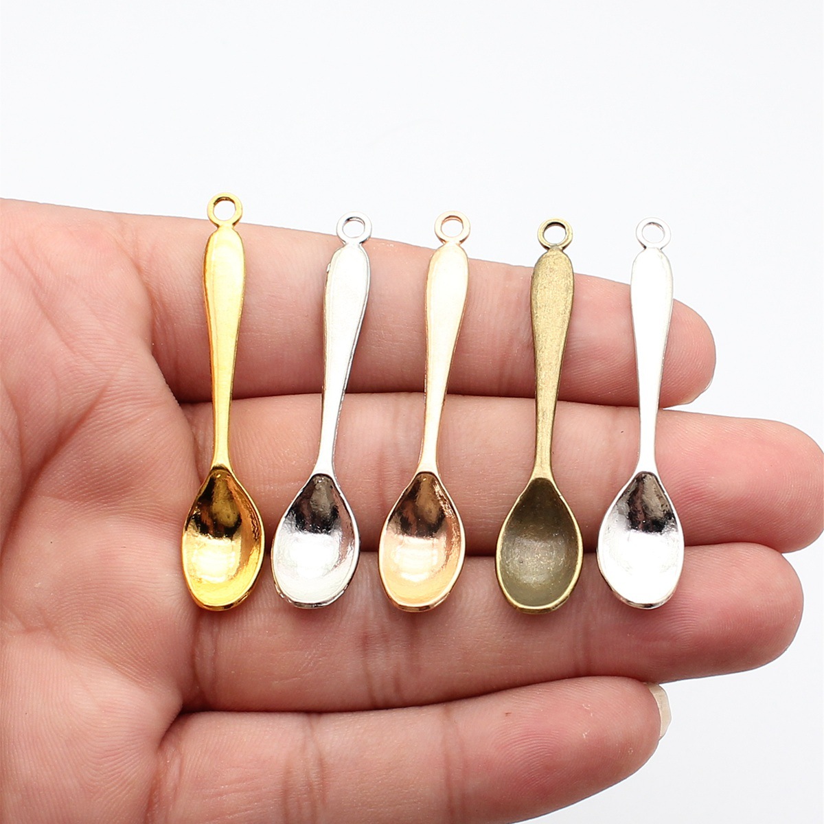WYSIWYG 10 adet 54x11mm 5 Renk - Vintage Collectible Spoons incelemesi ve fiyatı