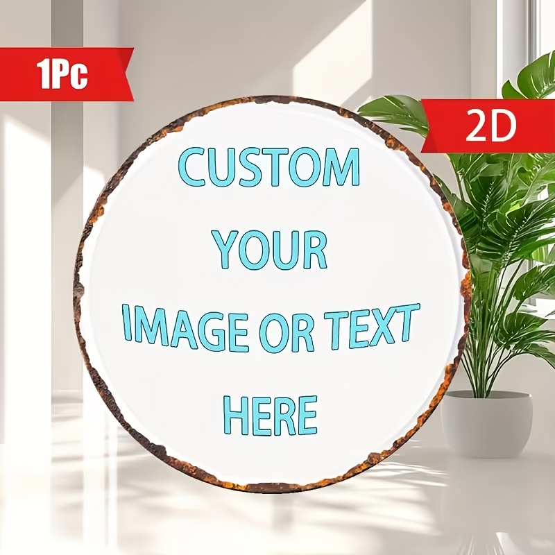 Özel Yuvarlak Metal Tabela, Ki - Vintage Collectible Plates incelemesi ve fiyatı